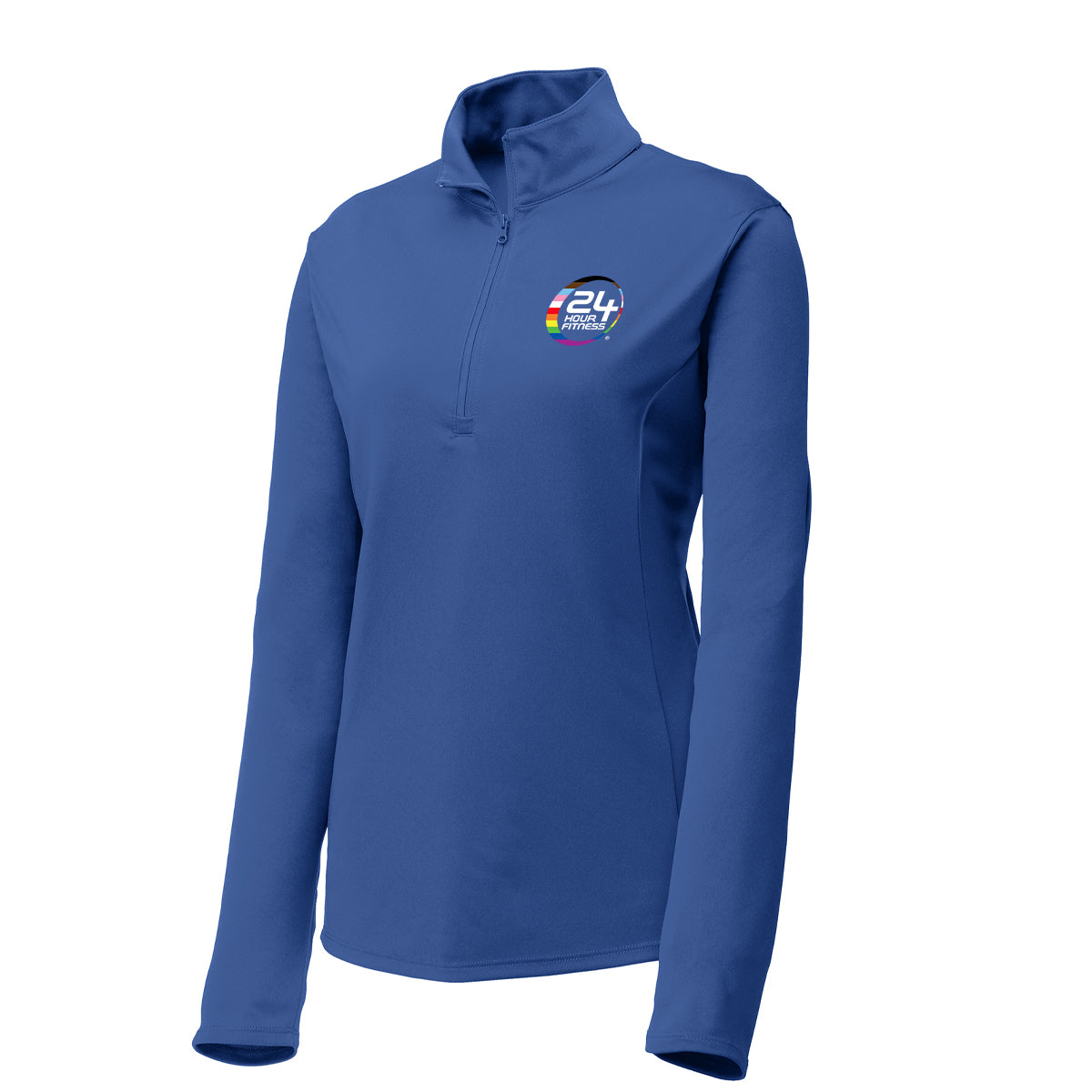 RAINBOW24 Women's Quarter Zip Pullover