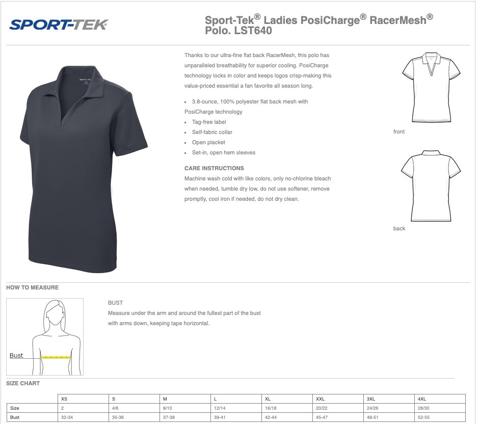 RAINBOW24 Women's Performance Polo