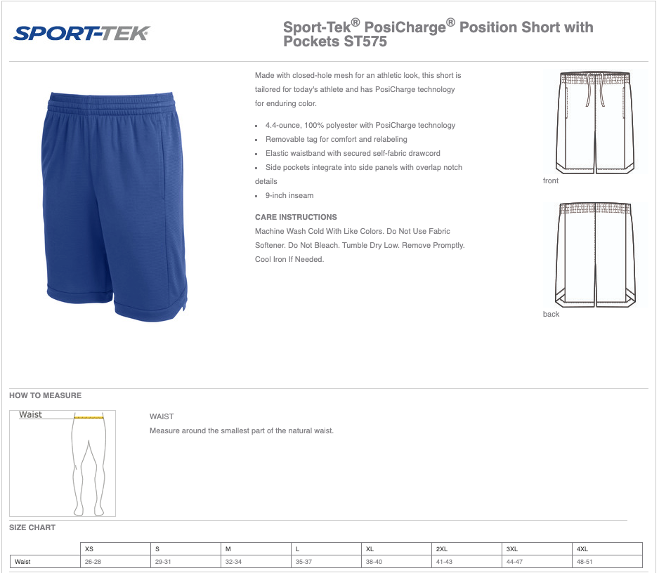 24HF Logo Training Shorts