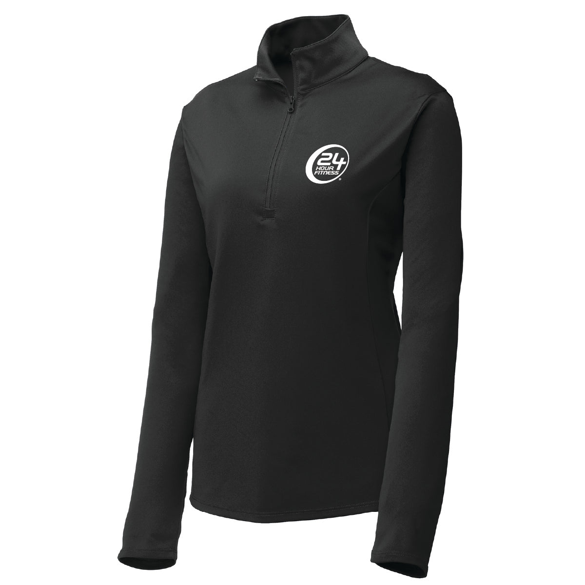 24HF Logo Women's Quarter Zip Pullover